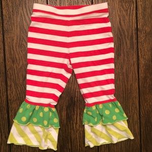 2T girls Christmas pants